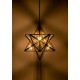 52063-003 Antique Brass Star Pendant