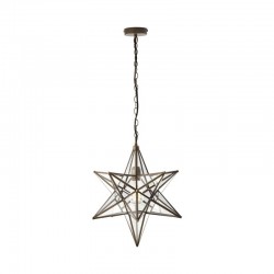 52297-003 Antique Brass Star Pendant 52297-003 Antique Brass Star Pendant