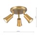 79708-003 Aged Brass 3 Spotlights