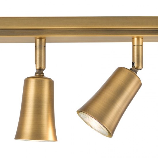 79709-003 Aged Brass 4 Spotlights