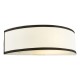 79711-003 Black & White Wall Lamp with White Diffuser