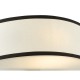 79711-003 Black & White Wall Lamp with White Diffuser