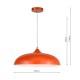 74615-003 Orange Pendant