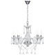 5252-003 Clear Acrylic Glass 5 Light Chandelier 5252-003 Clear Acrylic Glass 5 Light Chandelier