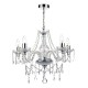 5252-003 Clear Acrylic Glass 5 Light Chandelier 5252-003 Clear Acrylic Glass 5 Light Chandelier