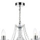 5252-003 Clear Acrylic Glass 5 Light Chandelier 5252-003 Clear Acrylic Glass 5 Light Chandelier