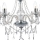 5252-003 Clear Acrylic Glass 5 Light Chandelier 5252-003 Clear Acrylic Glass 5 Light Chandelier