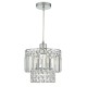 23426-003 Crystal Shade with Chrome for Hanging Pendant 23426-003 Crystal Shade with Chrome for Hanging Pendant