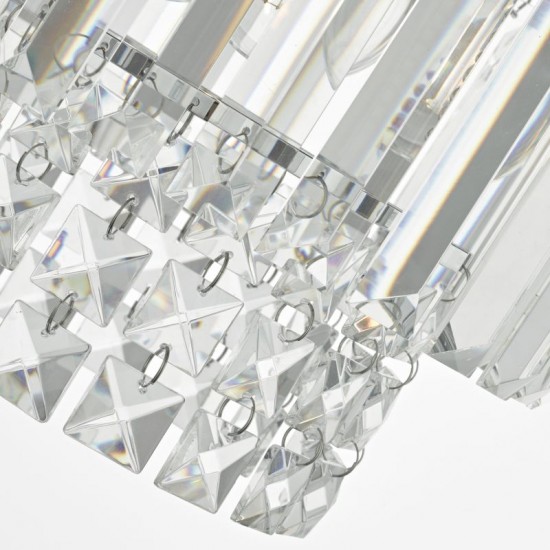 23426-003 Crystal Shade with Chrome for Hanging Pendant 23426-003 Crystal Shade with Chrome for Hanging Pendant