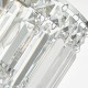 23426-003 Crystal Shade with Chrome for Hanging Pendant 23426-003 Crystal Shade with Chrome for Hanging Pendant