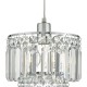 23426-003 Crystal Shade with Chrome for Hanging Pendant 23426-003 Crystal Shade with Chrome for Hanging Pendant