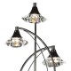 5510-003 Decorative Black Chrome with Crystal 3 Light Floor Lamp 5510-003 Decorative Black Chrome with Crystal 3 Light Floor Lamp