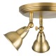 79732-003 Aged Brass 3 Light Spotlights