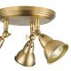 79732-003 Aged Brass 3 Light Spotlights