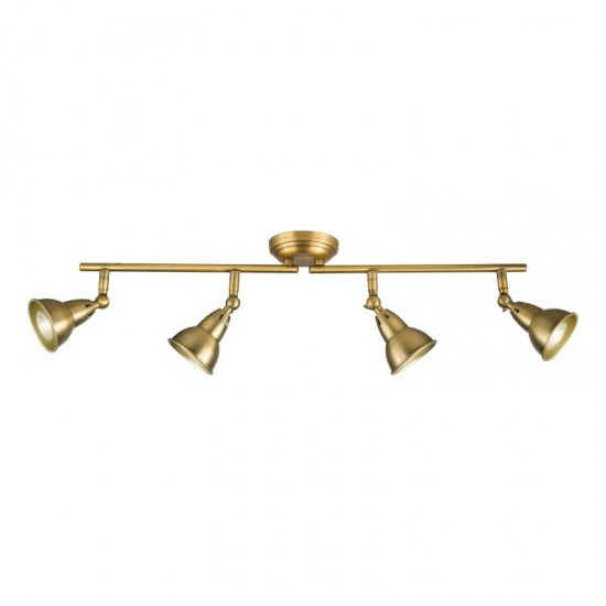 79733-003 Aged Brass 4 Light Spotlights