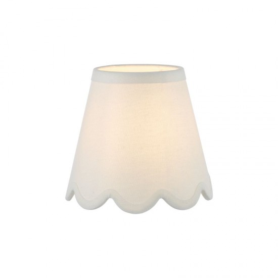 74856-003 - Shade Only - 15 cm Ivory Linen Shade