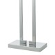 2439-003 Chrome Table Lamp with Ivory Shade 2439-003 Chrome Table Lamp with Ivory Shade