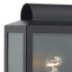 5725-003 Outdoor Black Lantern Wall Lamp