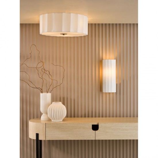 79737-003 Wall Lamp with Ivory Shade