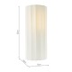 79737-003 Wall Lamp with Ivory Shade