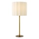 79739-003 Bronze Table Lamp with Ivory Shade