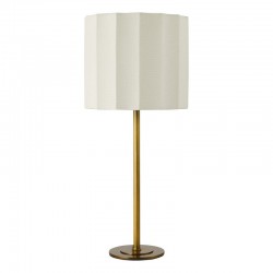 79739-003 Bronze Table Lamp with Ivory Shade