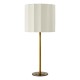 79739-003 Bronze Table Lamp with Ivory Shade