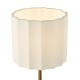 79739-003 Bronze Table Lamp with Ivory Shade