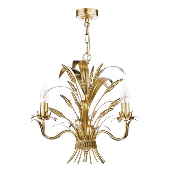 74872-003 Gold 3 Light Centre Fitting