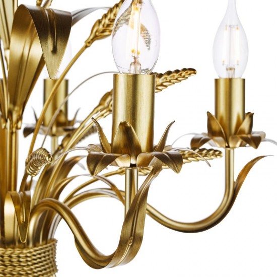 74873-003 Gold 5 Light Centre Fitting