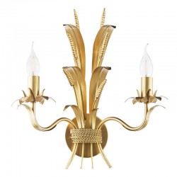 74874-003 Gold 2 Light Wall Lamp