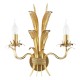 74874-003 Gold 2 Light Wall Lamp