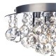 5934-003 Chrome 3 Light Ceiling Lamp with Crystal Balls 5934-003 Chrome 3 Light Ceiling Lamp with Crystal Balls