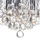 5934-003 Chrome 3 Light Ceiling Lamp with Crystal Balls 5934-003 Chrome 3 Light Ceiling Lamp with Crystal Balls
