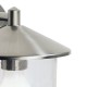 5966-003 Outdoor Stainless Steel Wall Lamp with Clear Glass 5966-003 Outdoor Stainless Steel Wall Lamp with Clear Glass
