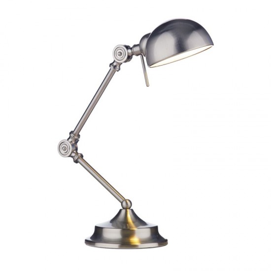 6004-003 Satin Chrome Desk Lamp