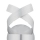 37984-003 Brushed Aluminum Twist Ribbons 1 Light Wall Lamp 37984-003 Brushed Aluminum Twist Ribbons 1 Light Wall Lamp