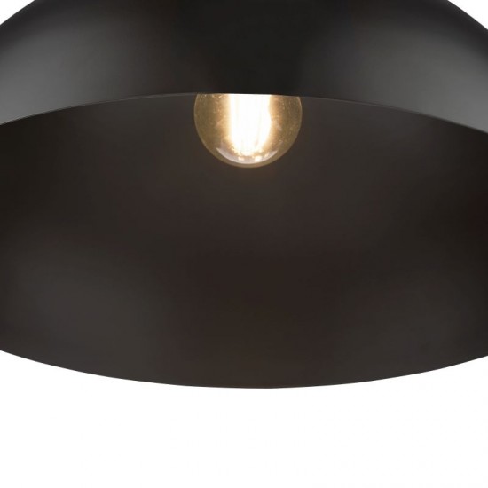 74890-003 Matt Black Pendant Ø 40 cm