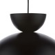 74890-003 Matt Black Pendant Ø 40 cm