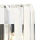 6412-003 Chrome Wall Lamp with Crystal