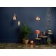 4086-003 Copper Pendant with Dappled Globe Glass 4086-003 Copper Pendant with Dappled Globe Glass