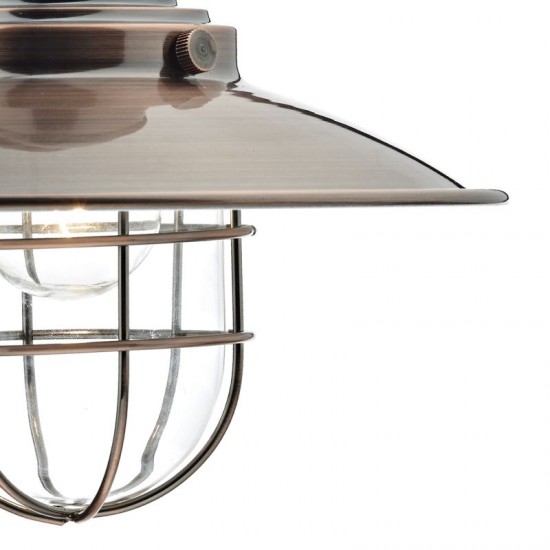 32387-003 Copper Fisherman's Wall Lamp 32387-003 Copper Fisherman's Wall Lamp