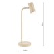 79656-003 Matt Taupe Desk Lamp