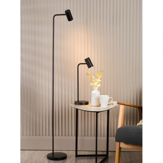 79657-003 Matt Black Task Floor Lamp
