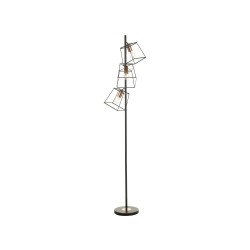 61721-003 Black & Copper 3 Light Floor Lamp 61721-003 Black & Copper 3 Light Floor Lamp