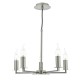 33393-003 Satin Nickel 5 Light Centre Fitting 33393-003 Satin Nickel 5 Light Centre Fitting