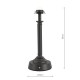 79783-003 - Base Only - Rechargeable Matt Black Table Lamp