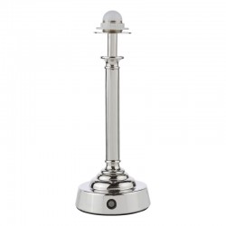 74952-003 - Base Only - Rechargeable Nickel Table Lamp