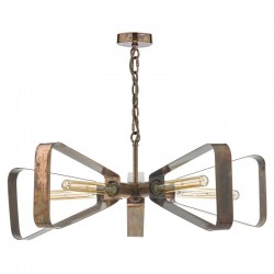 52211-003 Oiled Copper 5 Light Pendant