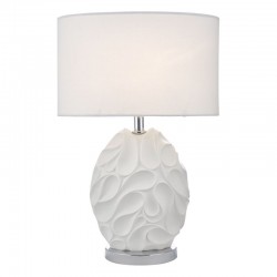 52380-003 Decorative White Table Lamp